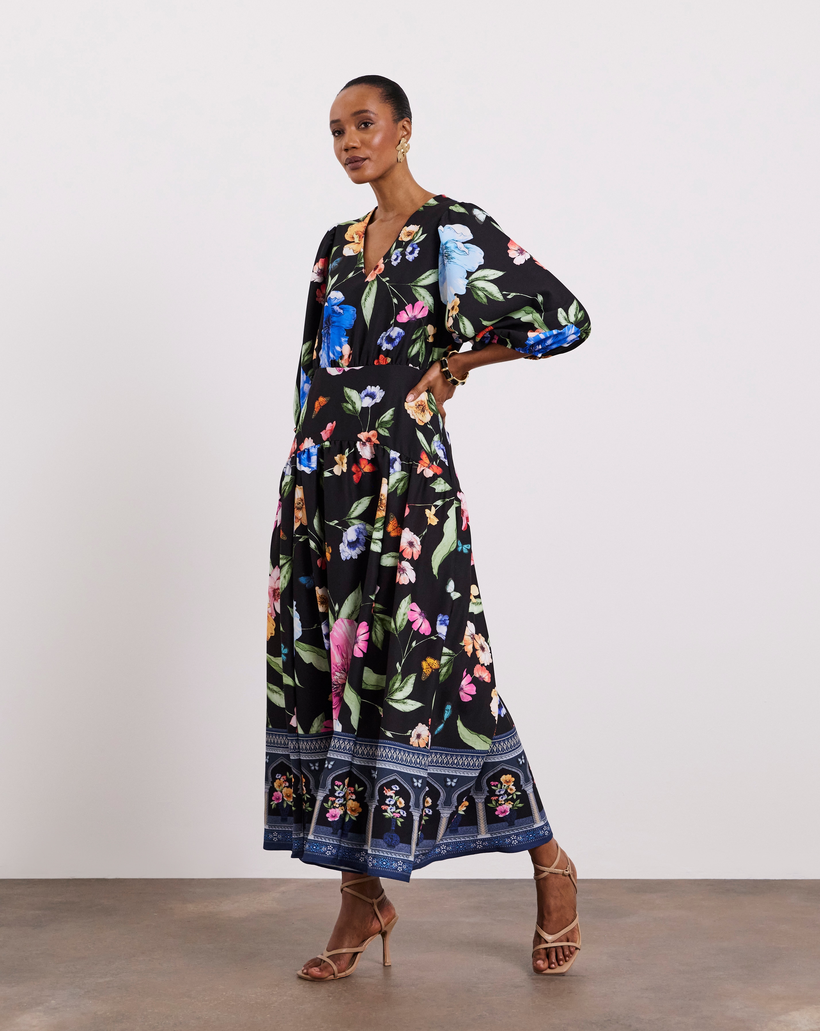 Joe Browns Emelda Printed Maxi Dress | Ambrose Wilson