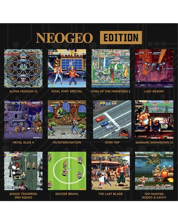 Hyper Mega Tech Neo Geo Edition Super Pocket Retro Handheld Gaming Console