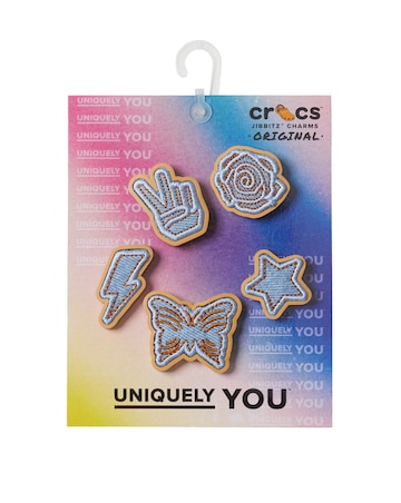 Crocs Jibbitz Denim Patch 5 Pack