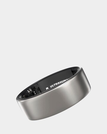 Ultrahuman Ring AIR Bluetooth Smart Ring - Raw Titanium - Size 9