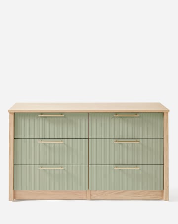 Peyton Ready Assembled 6 Drawer Chest