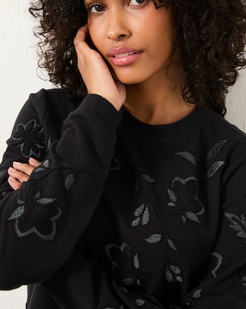Fatface Embroidered Crew Sweat