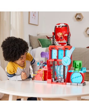 Marvel Iron Man and His Awesome Friends Playset Iron Quarters