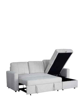 Aspire Nexis Right Corner Chaise Storage Sofa Bed