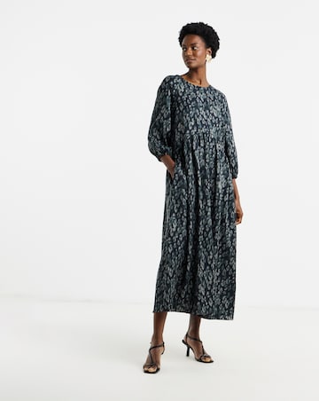 Long Sleeve Smock Dress