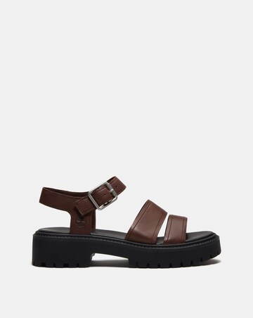Timberland Stone Street Dark Brown Full Grain Sandals