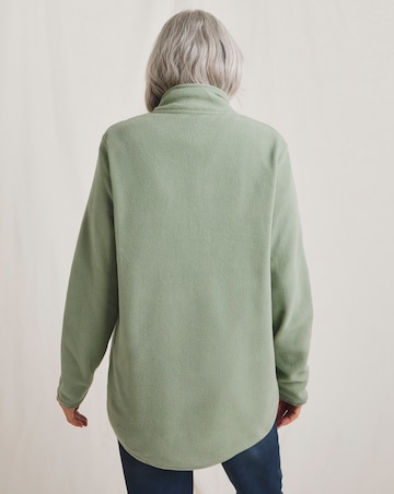 Julipa Dip Back Half Zip Fleece