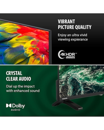 Toshiba 55UV1563DB 55in 4k Ultra HD Smart TV with Freely