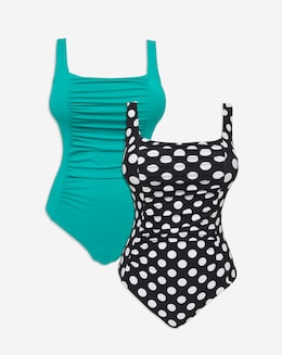 MAGISCULPT 2 Pack Tummy Control Swimsuits