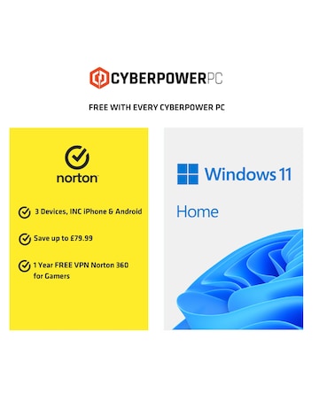 CyberPowerPC Amethyst AMD Ryzen 7 8700F, NVIDIA GeForce RTX 5060 TI Gaming PC