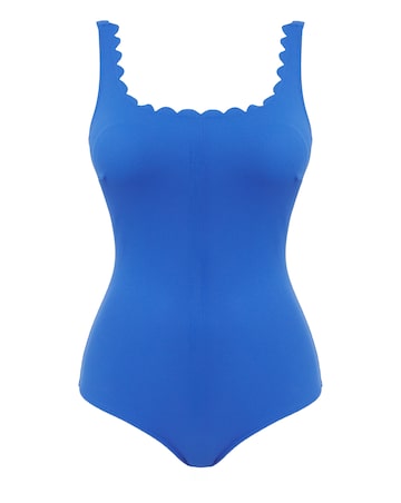 MAGISCULPT Medium Control Contour Me Scalloped Swimsuit