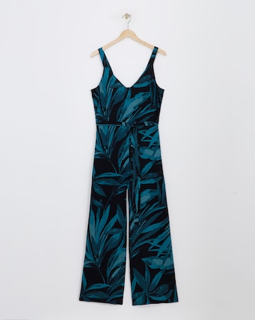 Wide Leg Strappy Jumpsuit