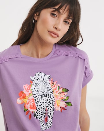 Joe Browns Garden Craft Pyjama Set Floral Print