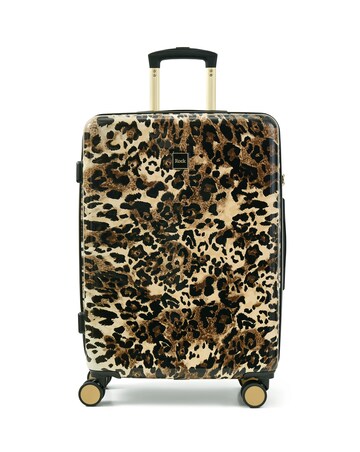 Rock Savannah Leopard 3pc Suitcase Set