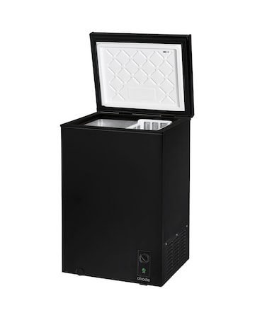 Abode A99CF0E1B Chest Freezer 99L Black + Install