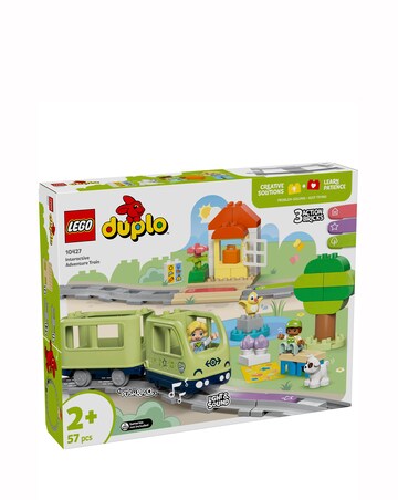 LEGO DUPLO Interactive Adventure Train Building Toy 10427