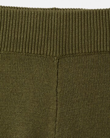Mango Ostrich Fine-Knit Straight-Fit Trousers