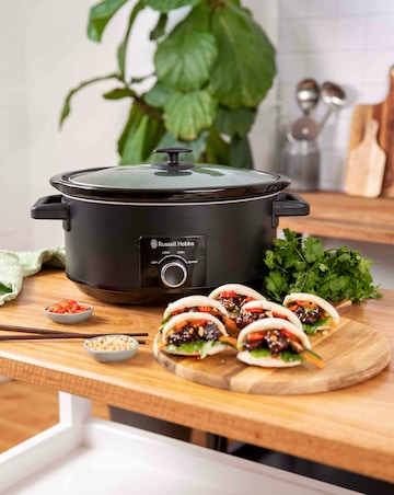 Russell Hobbs 7L Matte Black Slow Cooker