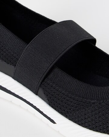 Cushion Walk Mary Jane Strap Shoes - Wide Fit (E)