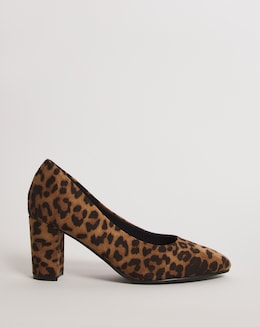 Comfort Flexible Court Shoe - Wide Fit (E)