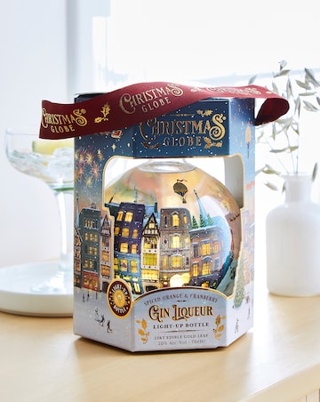 Light Up Snowglobe Orange & Cranberry Gin Liqueur