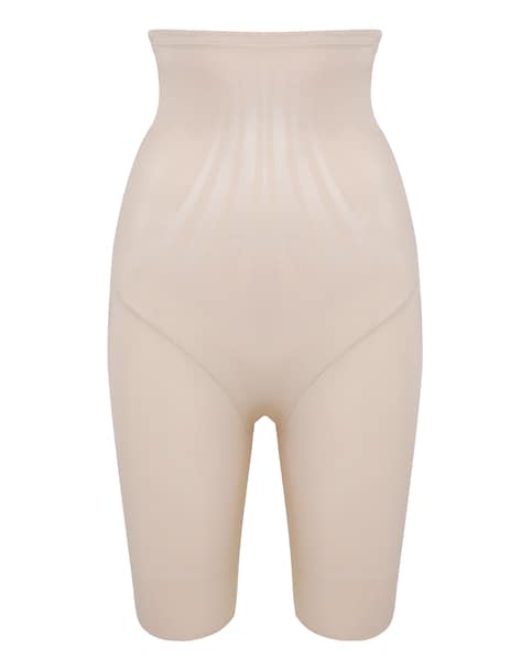 Miraclesuit Modern Miracle Firm Control  High Waist Thigh Slimmer Warm Beige