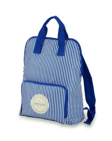 Joules Packaway Backpack - Ticking Stripe