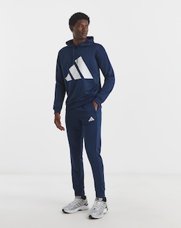 adidas Big Logo French Terry Hooded Tracksuit