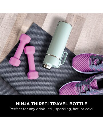 Ninja Thirsti Carbonated 20oz Bottle with Carbonation Lid in Mint