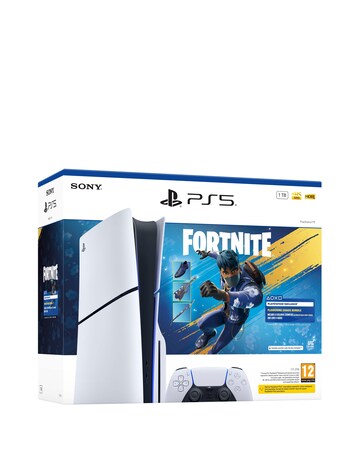 PlayStation 5 Disc Console - 1TB Fortnite Flowering Chaos Bundle