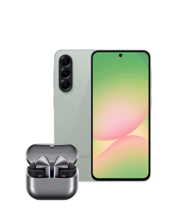Samsung Galaxy A56 Olive & Galaxy Buds3 Pro Silver Bundle