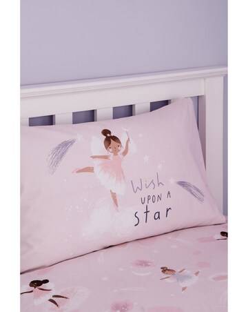 Catherine Lansfield Dancing Fairies Reversible Duvet Cover Set