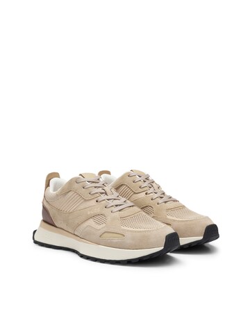BOSS Jonah Suede Runner - Beige