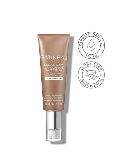 Gatineau Golden Glow Gradual Tan Face Serum Light Medium 50ml