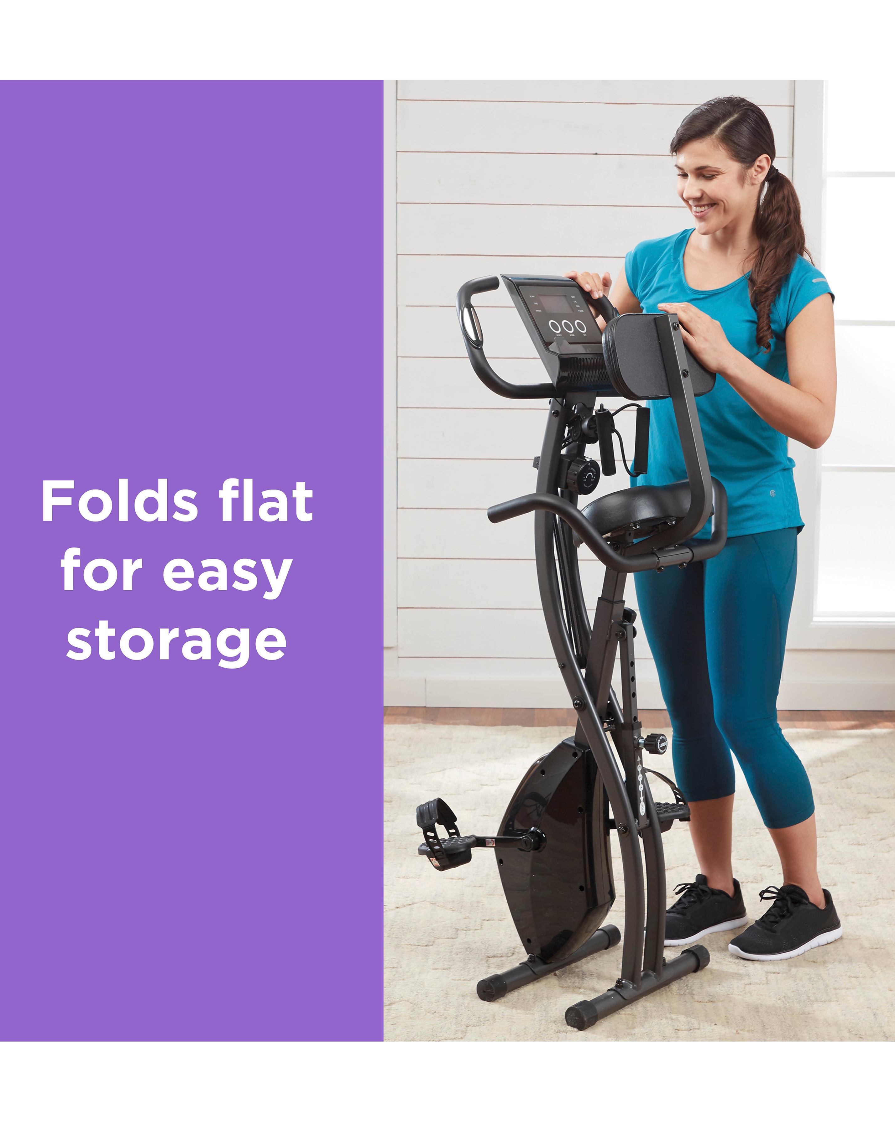 Slim Cycle 2-in-1 Exercise Bike by New Image | Ambrose Wilson