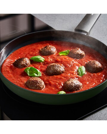 Morphy Richards Recycled Aluminium Green 5 Piece Pan Set