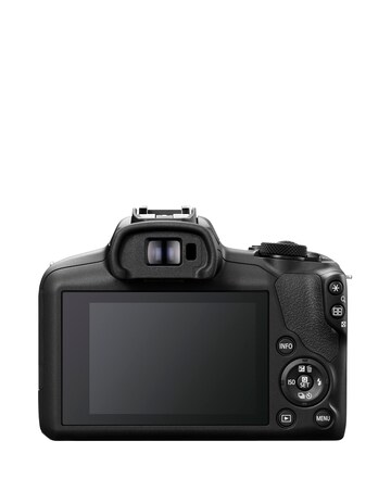 Canon EOS R100 APS-C Mirrorless Camera inc 128GB SD Card & Kit - Black