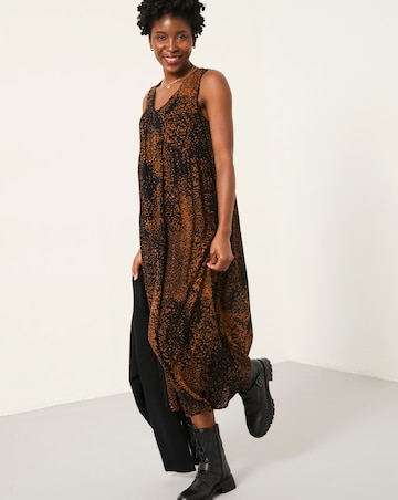 Fatface Aileen Animal 2 In 1 Dress