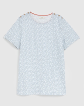 Julipa Button Shoulder T-Shirt