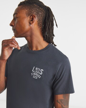 Levi's Short Sleeve Relaxed Fit Logo T-Shirt - Black