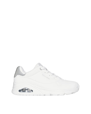 Skechers White Uno Golden Air Trainers - Standard Fit (D)