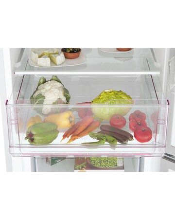 Candy CCT3L517EWWK-1 176cm High 50/50 Fridge Freezer - White