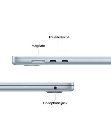 Apple MacBook Air (M5, 2026) 15in 10-core CPU 10-core GPU 16GB 512GB - Sky Blue