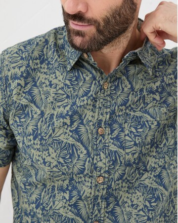 FatFace Jungle Short Sleeve Print Shirt