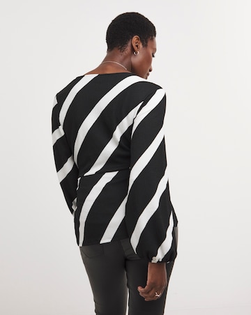 Crinkle Wrap Top