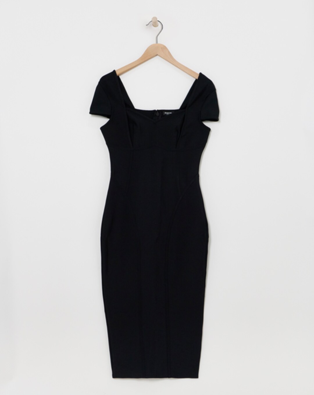 stretch fabric dresses Guide: Content, Types, Sewing Tips, and Manufacturers Celebrate your milestone moment in this elegant party dress FETICO Black ribbed stretch midi