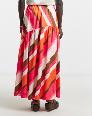 Asymmetric Seam Skirt