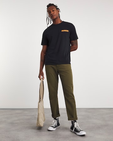 Napapijri Back Graphic T-Shirt - Black