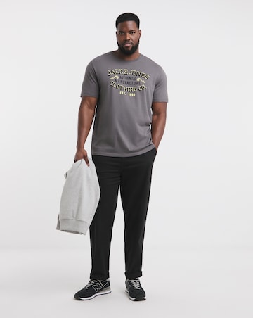 Jack & Jones Logo T-Shirt - Grey