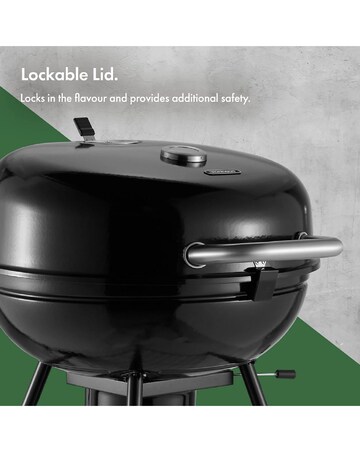 VonHaus Kettle Charcoal BBQ Grill